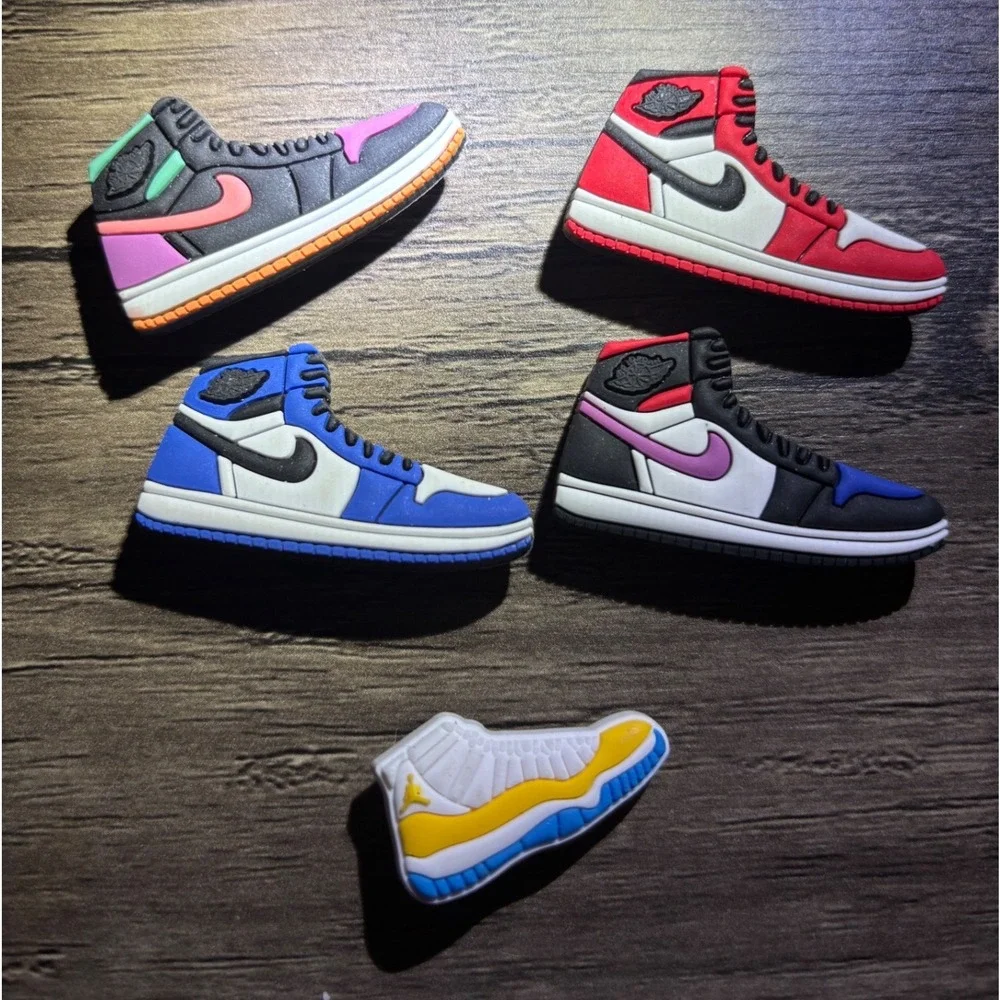 Jibbitz Sneaker‎ Shoe Charms Clogs Basketball Sneakerhead Accessories High Top